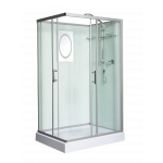 Душевая кабина WeltWasser WW500 LAINE XL 1201, без крыши, размер: 90*120*227, средний поддон
