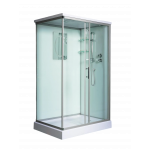 Душевая кабина WeltWasser WW500 LAINE XL 1212, с крышей, размер: 90*120*227, средний поддон