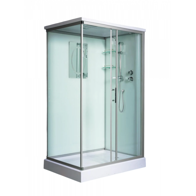 Душевая кабина WeltWasser WW500 LAINE XL 1202, с крышей, размер: 90*120*227, средний поддон