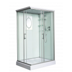 Душевая кабина WeltWasser WW500 LAINE XL 1204, с крышей, размер: 90*120*227, средний поддон