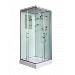 Душевая кабина WeltWasser WW500 LAINE XL 904, с крышей, размер: 90*90*227, средний поддон