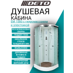 Душевая кабина DETO ЕМ1580 с гидромассажем и электрикой