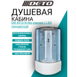 Душевая кабина DETO ЕМ4510 N с LED-подсветкой
