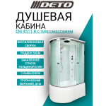 Душевая кабина DETO ЕМ4511 R с гидромассажем