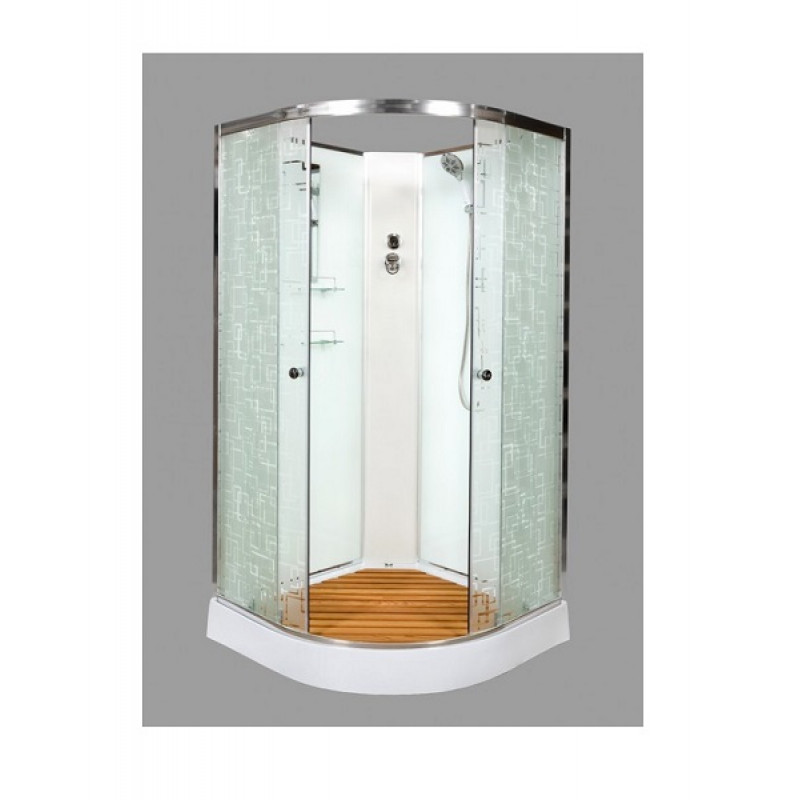 Душевая кабина DETO ЕМ1590 N без крыши