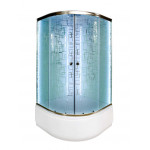 Душевая кабина DETO ЕМ4510 с LED-подсветкой