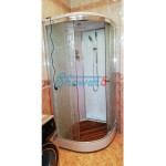 Душевая кабина DETO ЕМ1590 с LED-подсветкой