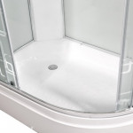 Душевая кабина DETO ЕМ2712 L N с LED подсветкой