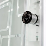 Душевая кабина DETO ЕМ2712 L N с LED подсветкой