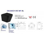 WW GELBACH 043 MT-BL Унитаз подвесной