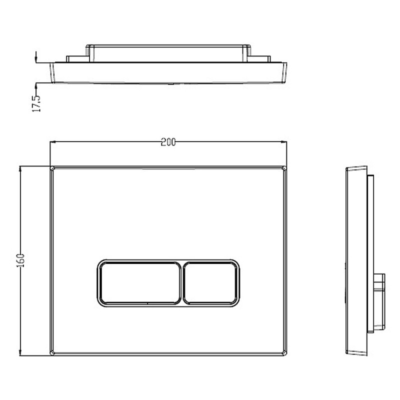 Унитаз с инсталляцией WeltWasser и кнопкой смыва (MARBERG 410 + ERLENBACH 004 GL-WT + MAR 410 SE-CR)