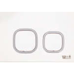 Унитаз с инсталляцией WeltWasser и кнопкой смыва (AMBERG 350 ST + MERZBACH 043 GL-WT + AMBERG RD-WT)