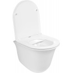 Унитаз подвесной безободковый WW TELBACH 004 GL-WT
