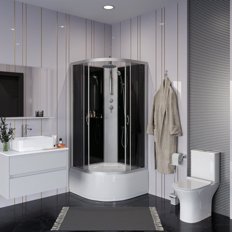 Душевая кабина Niagara NG-2508-14BKT