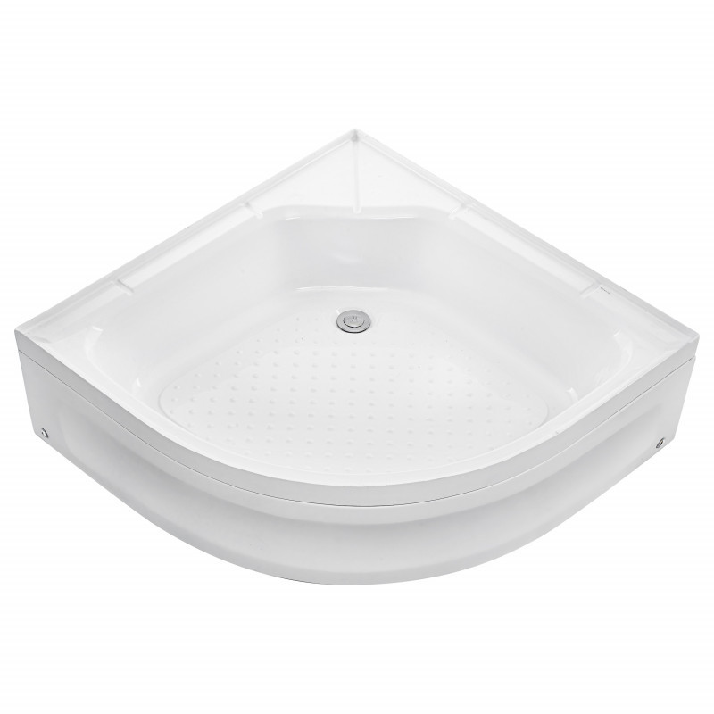 WEMOR 90/24 C 900*900*240 мм Поддон душевой полукруглый
