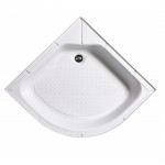 WEMOR 90/24 C 900*900*240 мм Поддон душевой полукруглый