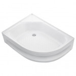 WEMOR 90/80/24 L 900*800*240 мм Поддон душевой асимметричный