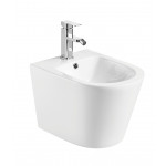 Биде подвесное безободковое WW SALZBACH 005 GL-WT